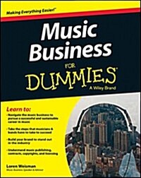 Music Business for Dummies (Paperback)