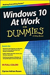Windows 10 At Work For Dummies (Paperback, 1)