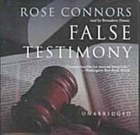 False Testimony (Audio CD)