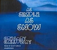 As Simple as Snow (Audio CD)