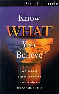 Know What You Believe (MP3 CD)
