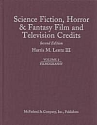 Science Fiction, Horror and Fantasy Film and Television Credits (Hardcover, 2nd)