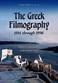 The Greek Filmography, 1914 Through 1996 (Paperback)