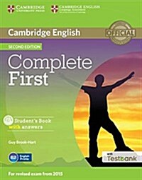 Complete First Students Book with Answers with CD-ROM with Testbank (Package, 2 Revised edition)