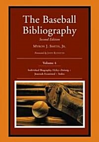 The Baseball Bibliography (Paperback, 2nd)