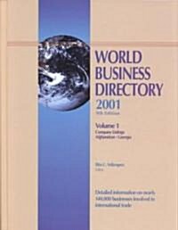 World Business Directory, 2001 (Hardcover)