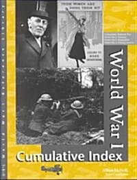 World War I Reference Library: Cumulative Index (Paperback)