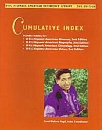 UXL Hispanic American Reference Library Cumulative Index 2 (Hardcover, 2)