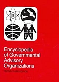 Encyclopedia of Governmental Advisory Organizations (Hardcover, 23th)
