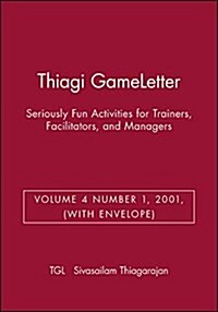 Thiagi Gameletter (Paperback)