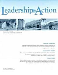 Leadership in Action Lia, No 4, 2001 (Paperback)