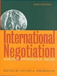 [중고] International Negotiation: Analysis, Approaches, Issues (Paperback, 2)