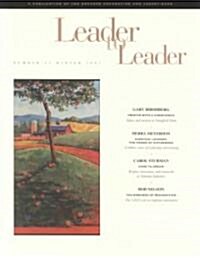 Leader to Leader (Paperback)