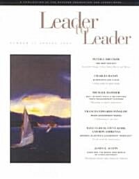 Leader to Leader Volume 24, Spring 2002 (Paperback)