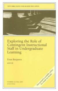 Exploring the role of contingent instructional staff in undergraduate learning