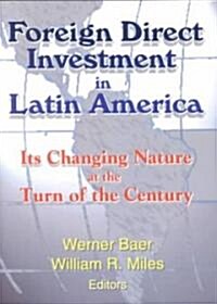 Foreign Direct Investment in Latin America (Paperback)