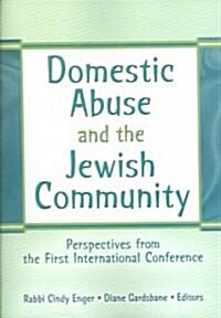 Domestic Abuse And The Jewish Community (Paperback)