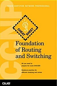 Ccnp Foundation of Routing and Switching Cheat Sheet (Exam 640-509 (Paperback, Compact Disc)