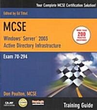 Windows Server 2003 Active Directory Infrasturcture: Exam 70-294 [With CDROM] (Paperback)