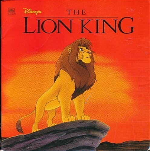 [중고] Disney‘s The Lion King (A Golden Look-Look Book) (Paperback, First)