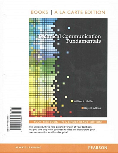 Technical Communication: A Practical Approach, Books a la Carte Edition Plus Mylab Writing -- Access Card Package (Hardcover, 8)