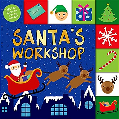 [중고] Lift-the-Flap Tab : Santa‘s Workshop (Board Books)