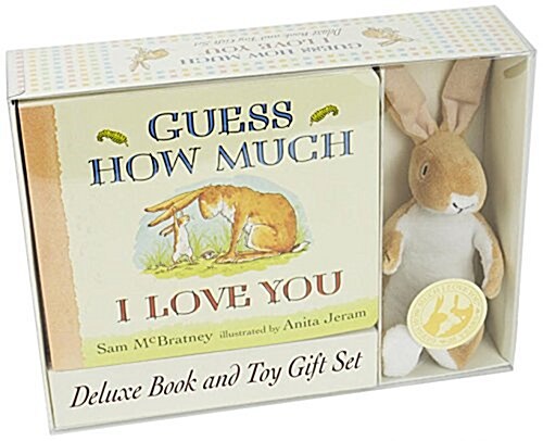 [중고] Guess How Much I Love You: Deluxe Book and Toy Gift Set [With Toy Rabbit] (Hardcover)