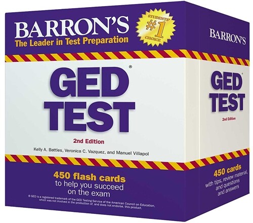 GED Test Flash Cards: 450 Flash Cards to Help You Achieve a Higher Score (Other, 2)