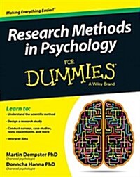 Research Methods in Psychology for Dummies (Paperback)