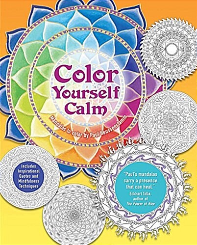 Color Yourself Calm: A Mindfulness Coloring Book (Paperback)