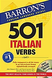 501 Italian Verbs [With CDROM] (Paperback, 4)