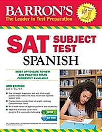 [중고] Barrons SAT Subject Test Spanish: With MP3 CD [With MP3 CD] (Paperback, 4)