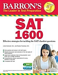 Barrons SAT 1600: Revised for the New SAT [With CDROM] (Paperback)