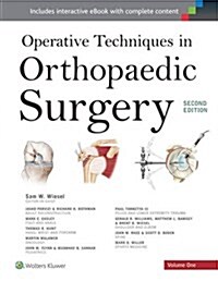 Operative Techniques in Orthopaedic Surgery (Four Volume Set) (Hardcover, 2)