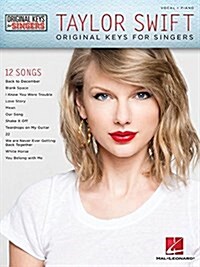 Taylor Swift - Original Keys for Singers (Paperback)