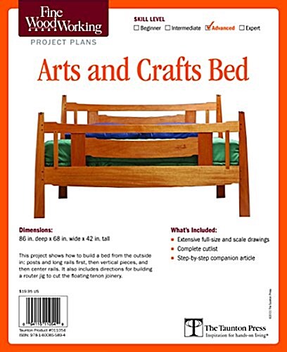 Fine Woodworkings Arts and Crafts Bed Plan (Other)