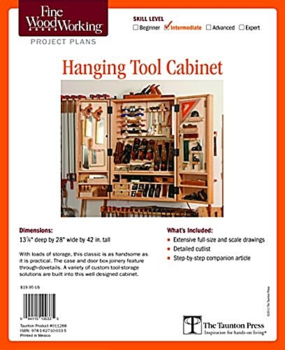 Fine Woodworkings Hanging Tool Cabinet Plan (Other)
