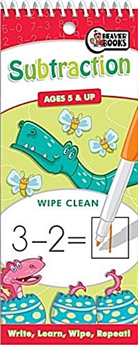 Tall Wipe-Clean: Subtraction (Paperback)