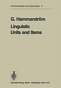 Linguistic Units and Items (Hardcover)