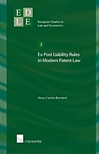 Ex-Post Liability Rules in Modern Patent Law: Volume 3 (Paperback)