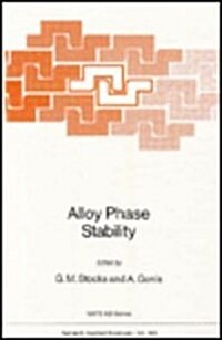 Alloy Phase Stability (Hardcover)