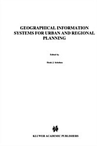 Geographical Information Systems for Urban and Regional Planning (Hardcover)
