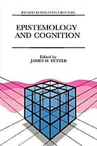Epistemology and Cognition (Hardcover, 1991)