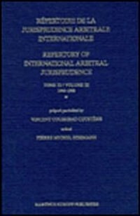 Repertory of International Arbitral Jurisprudence (Hardcover)