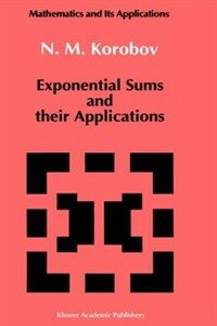 Exponential sums and their applications
