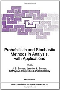 Probabilistic and Stochastic Methods in Analysis, With Applications (Hardcover)