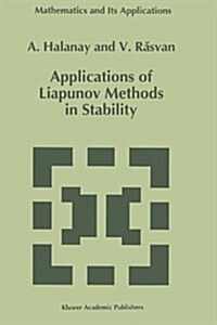 Applications of Liapunov Methods in Stability (Hardcover)