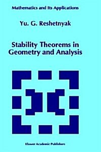 Stability Theorems in Geometry and Analysis (Hardcover)
