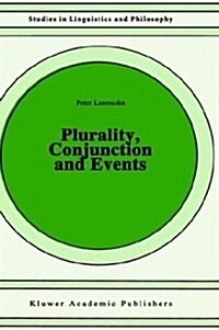 Plurality, Conjunction and Events (Hardcover, 1995)