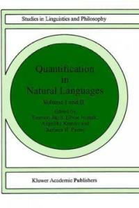 Quantification in natural languages